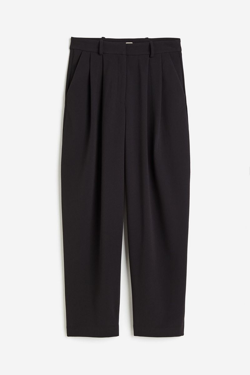 

Брюки женские H&M 1226411 черные S, Черный, 1226411