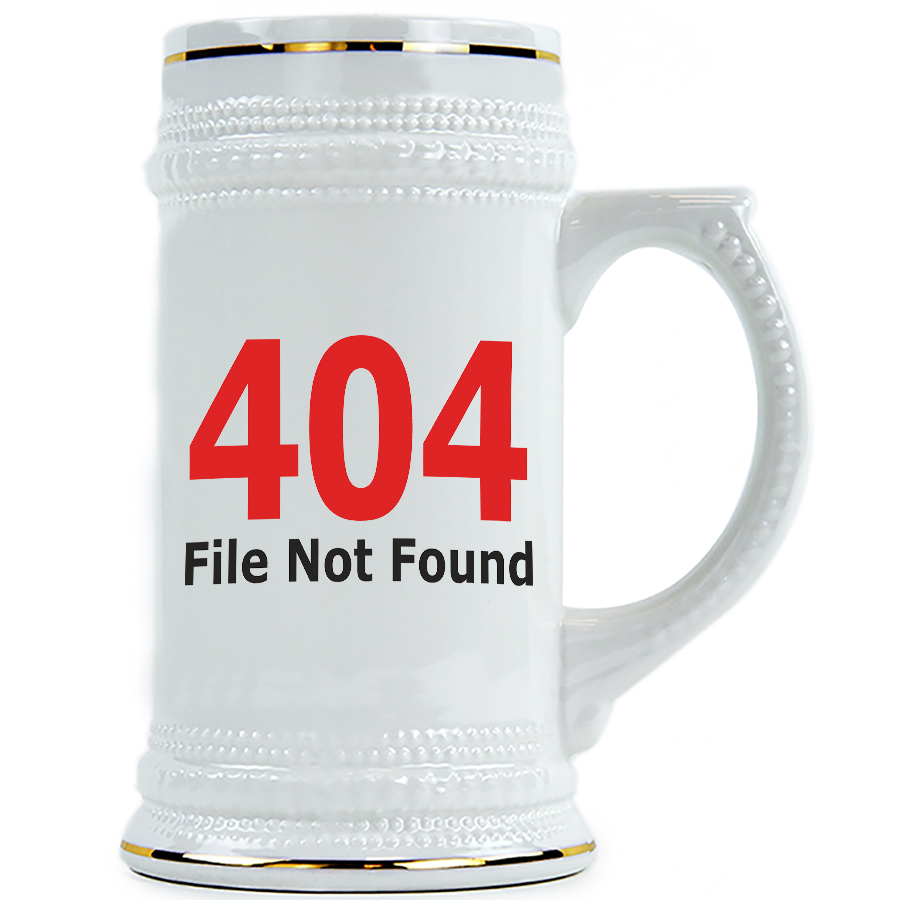 фото Пивная кружка drabs 404 aile not found