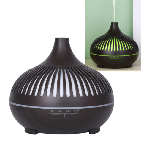 фото Увлажнитель воздуха 500 мл aroma diffuser (темное дерево) daprivet