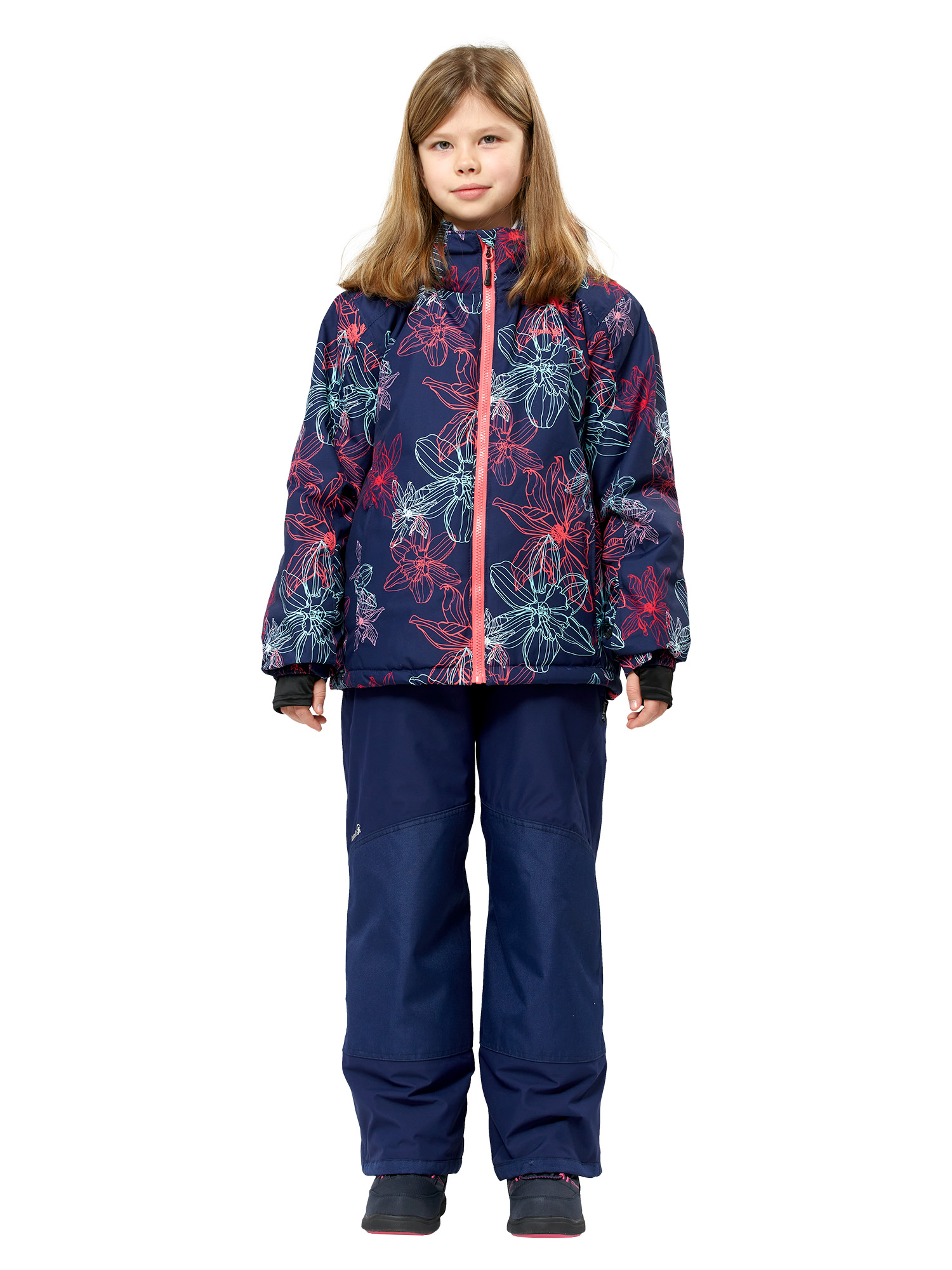 Куртка детская Tallie Leilani2 V46995_Nac, розовый, синий, 104