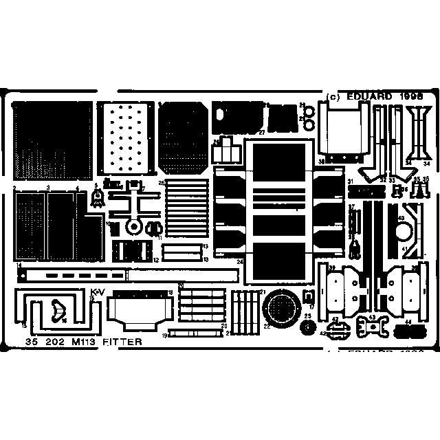 

Фототравление Eduard 35202M-113 Fitter 1/35