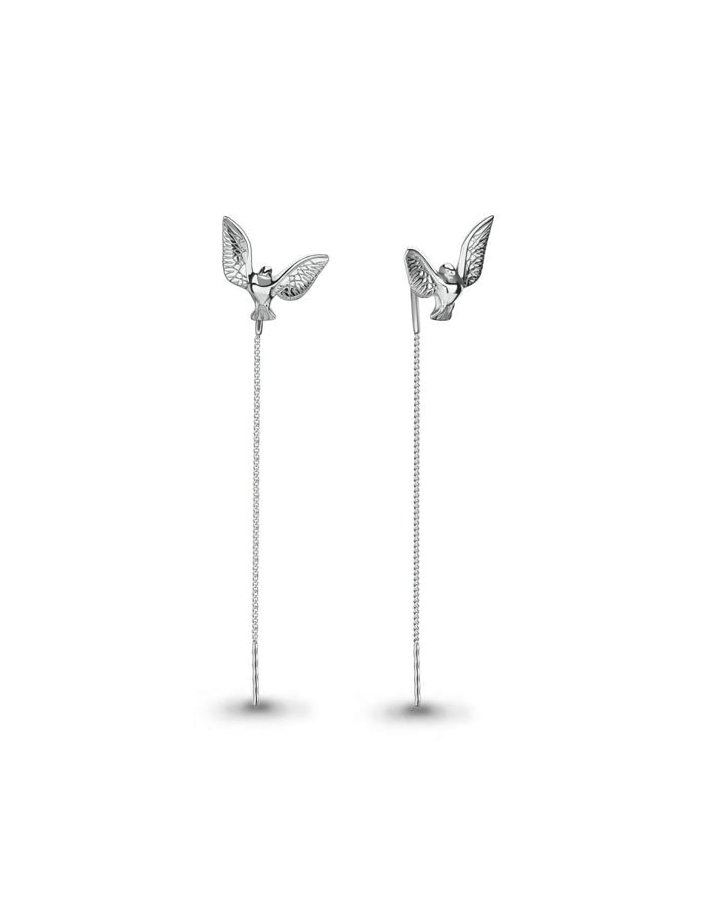 

Серьги продевки из серебра TEO MAORI 834295.5, 834295.5