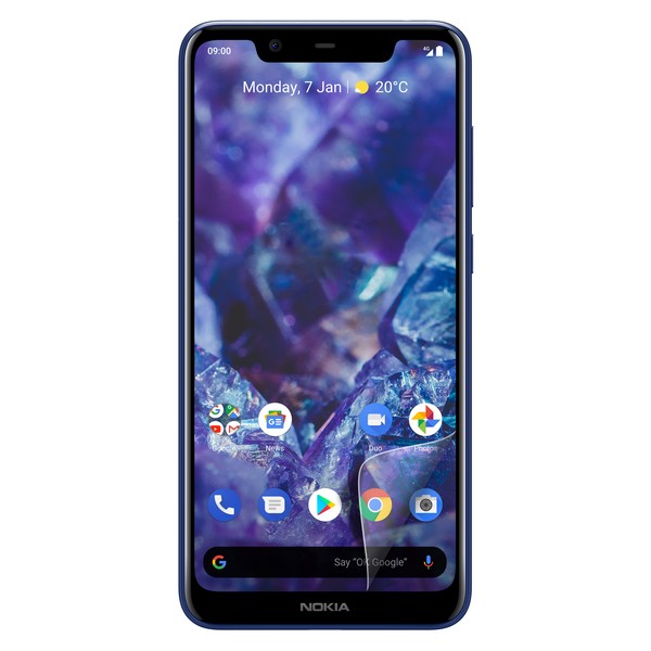 

Стекло защитное гибридное Krutoff для Nokia 5.1 Plus/5X