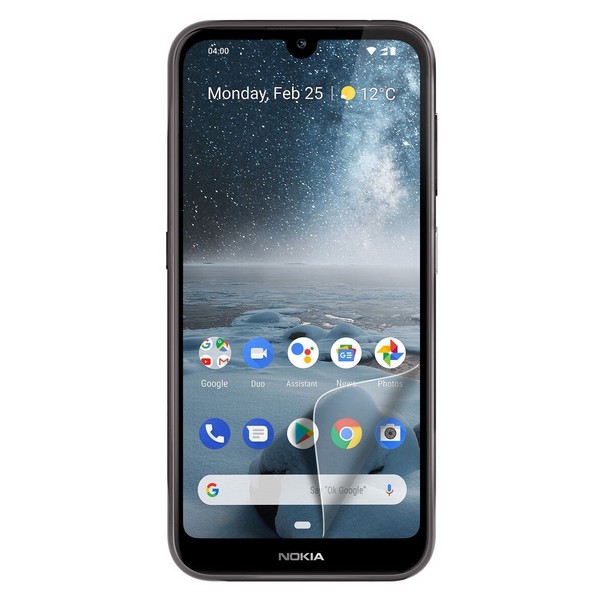 Стекло защитное гибридное Krutoff для Nokia 4.2