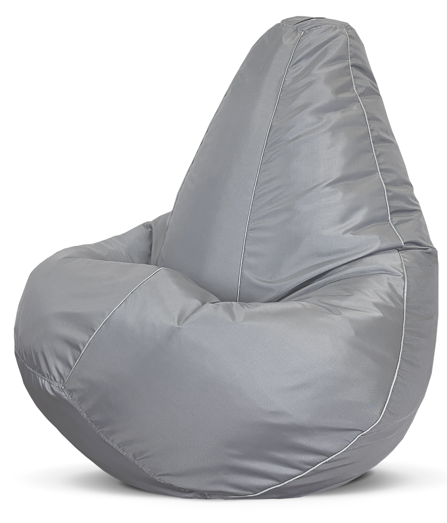 фото Чехол для кресла мешка xxxl puflove внешний , оксфорд, серый