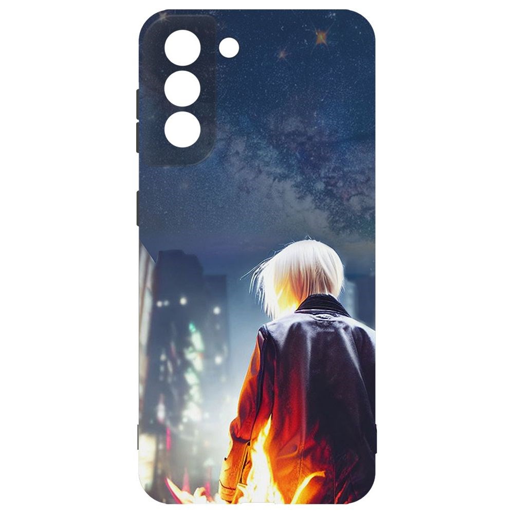 

Чехол-накладка Софт Перспектива для Samsung Galaxy S21 FE (G990), Черный