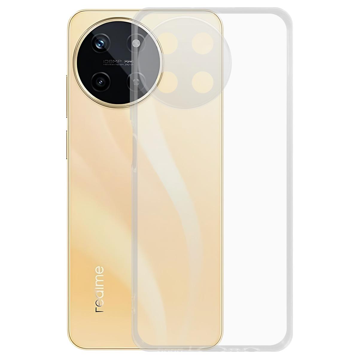 

Чехол-накладка Krutoff Clear Case для Realme 11 4G, Прозрачный