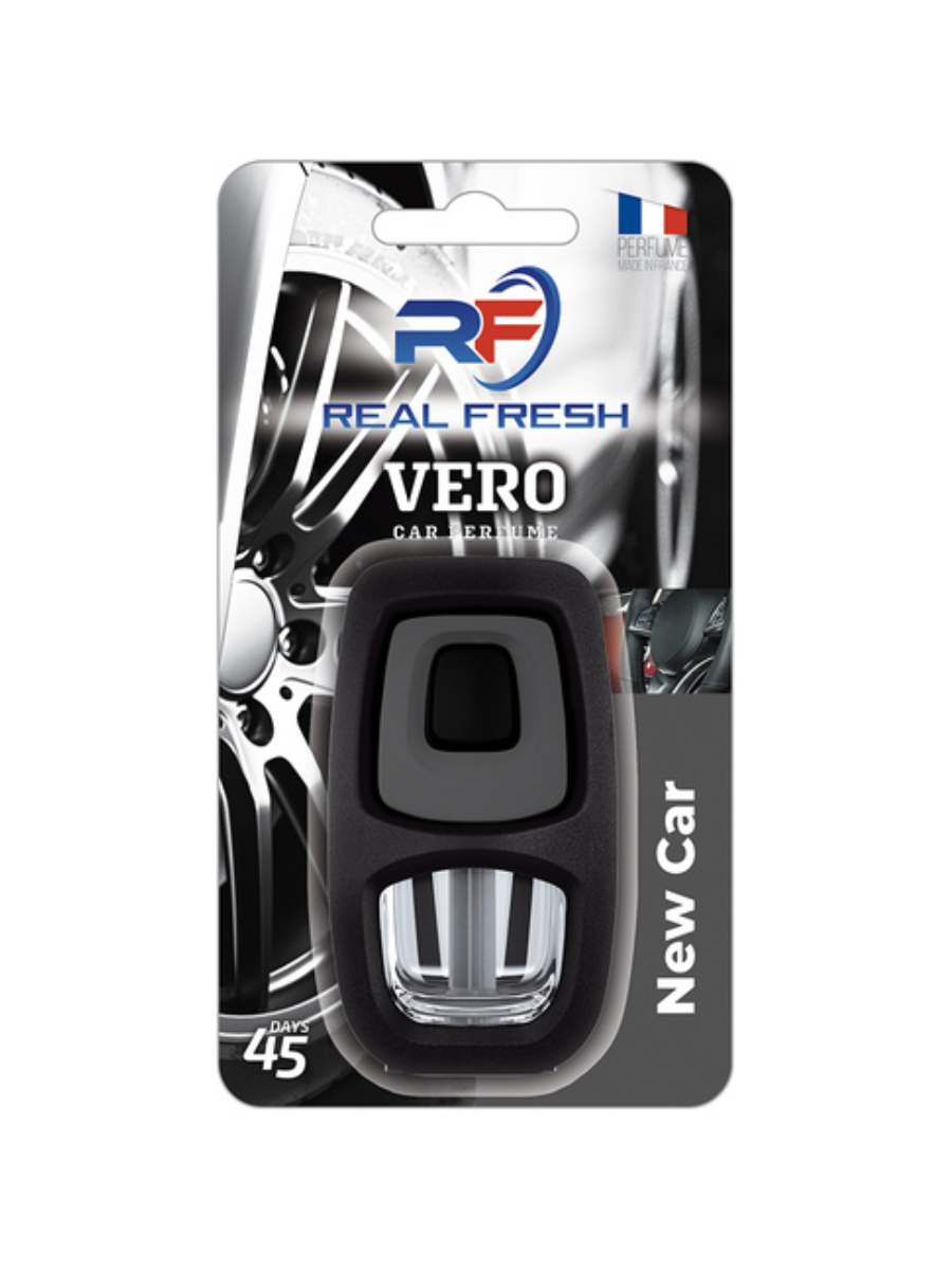 

Автомобильный ароматизатор Real Fresh VERO New car (новый авто) 8 мл, New car