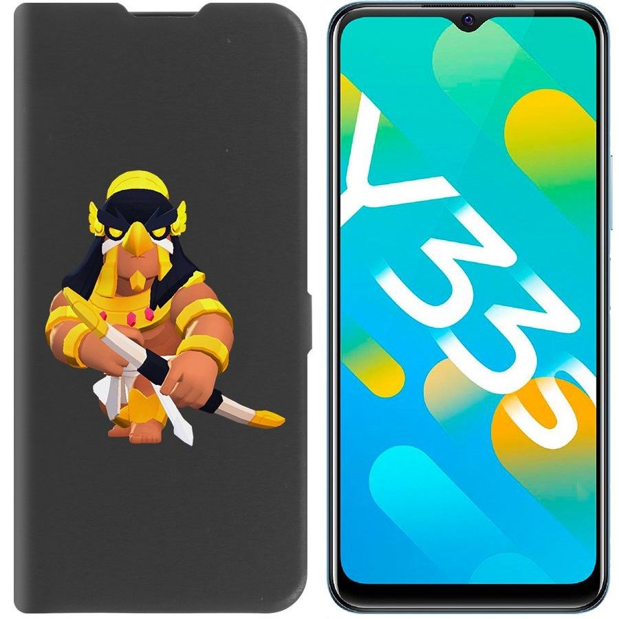 

Чехол-книжка Eco Book для Vivo Y33s Brawl Stars-Бо Хорус