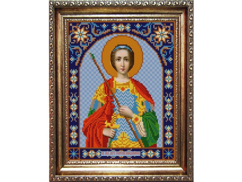 

Рисунок на ткани Св.Георгий