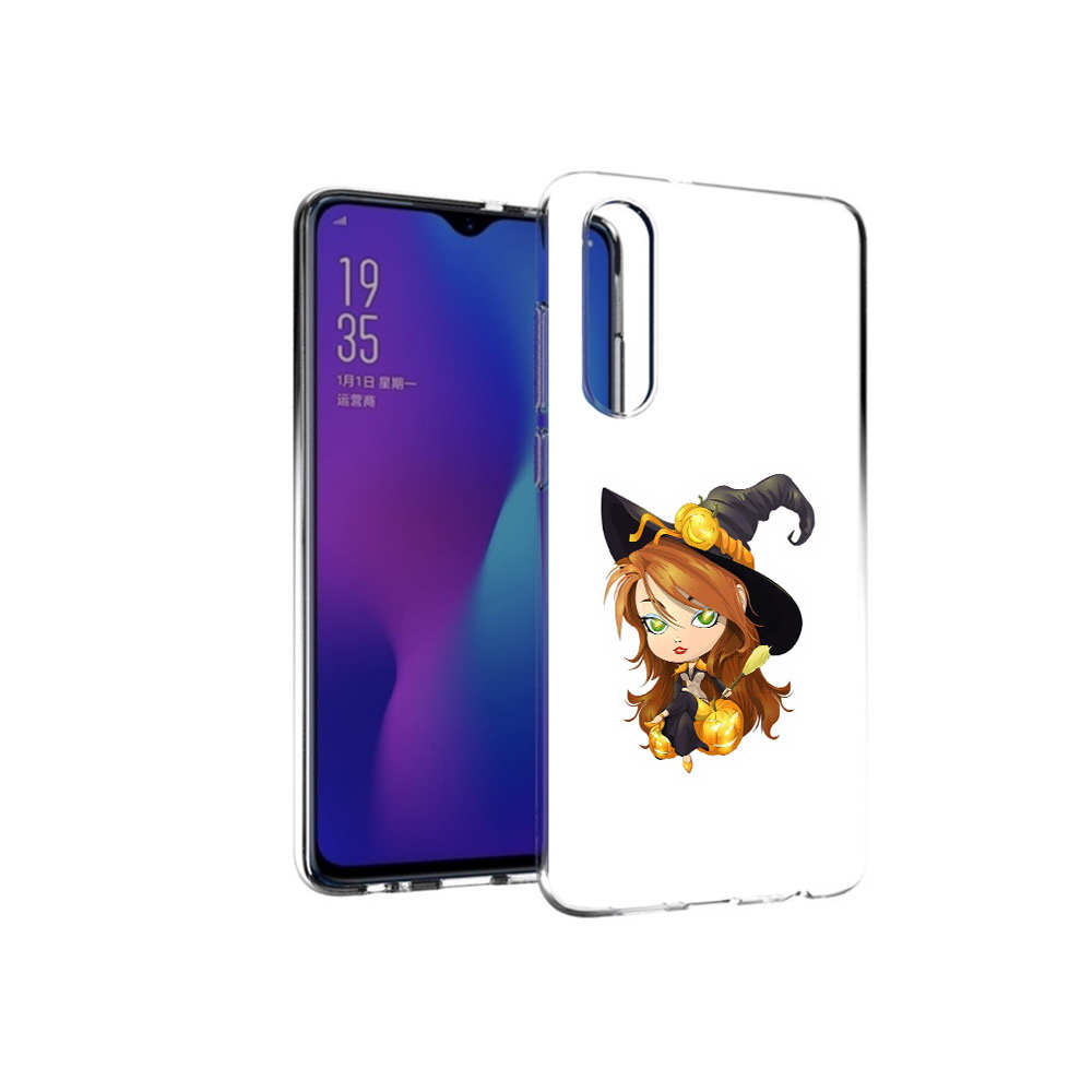 

Чехол MyPads Tocco для Huawei P30 Ведьмочка, Прозрачный, Tocco