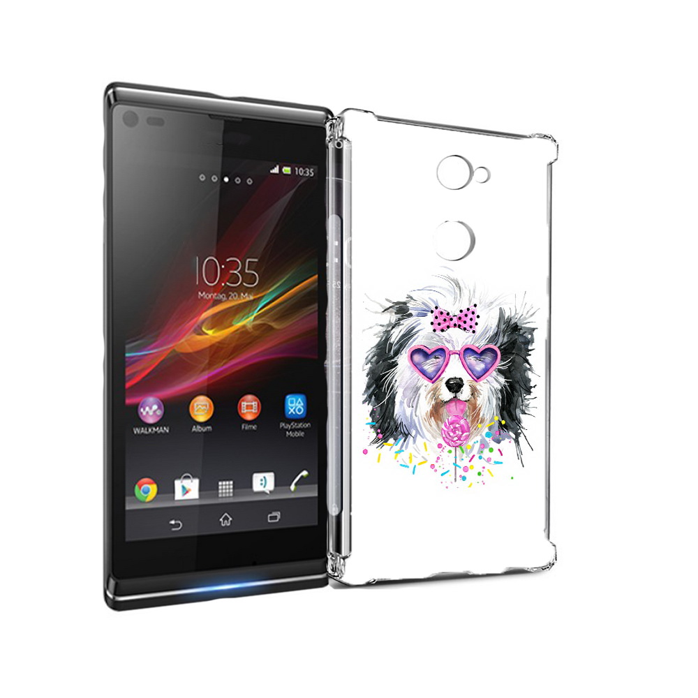 

Чехол MyPads Tocco для Sony Xperia L2 пушистик (PT99662.233.559), Прозрачный, Tocco