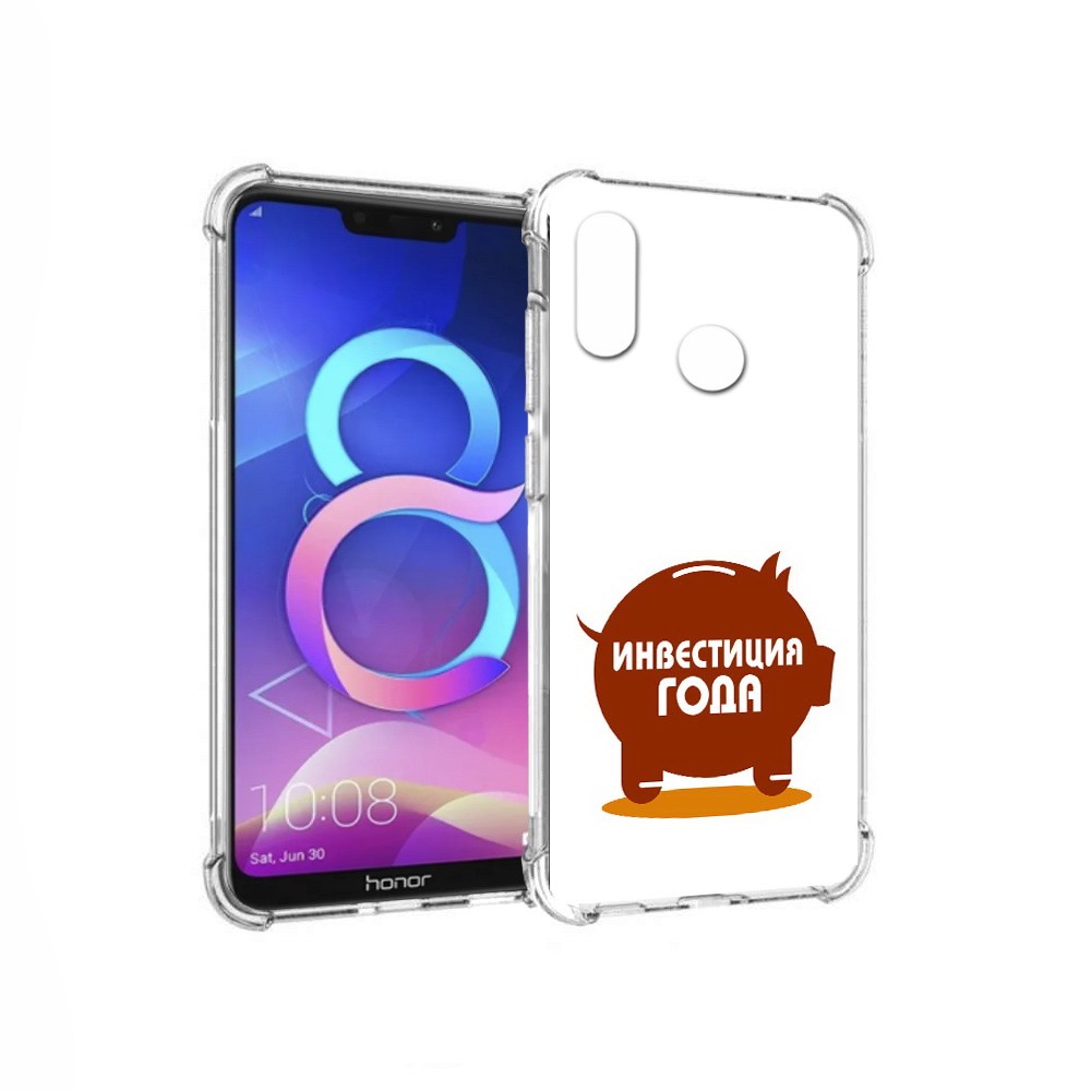 

Чехол MyPads Tocco для Honor 8C инвестиция (PT121522.29.376), Прозрачный, Tocco