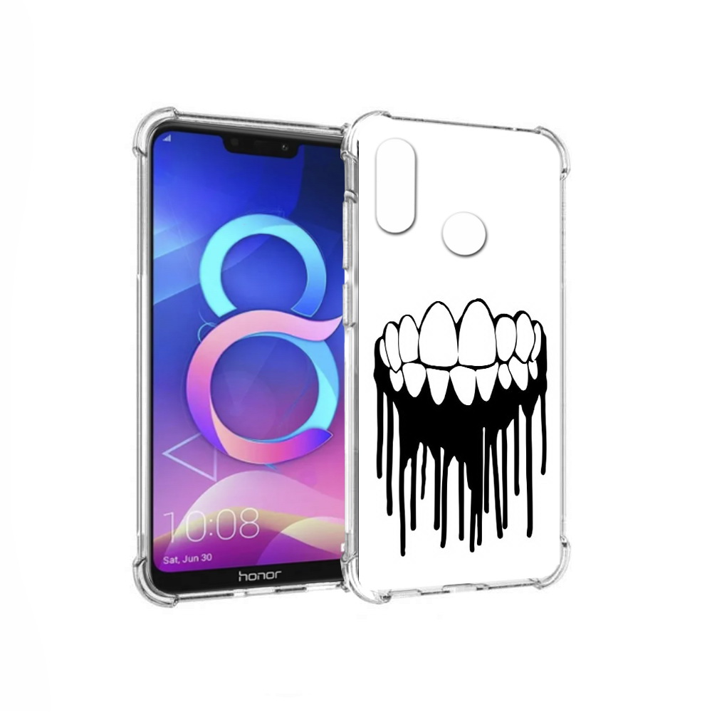 

Чехол MyPads Tocco для Honor 8C зубы (PT121522.29.372), Прозрачный, Tocco