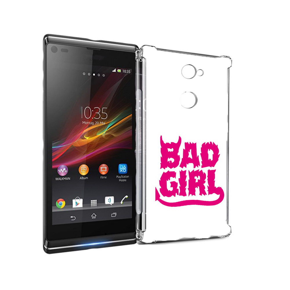 

Чехол MyPads Tocco для Sony Xperia L2 плохая девочка (PT99662.233.545), Прозрачный, Tocco