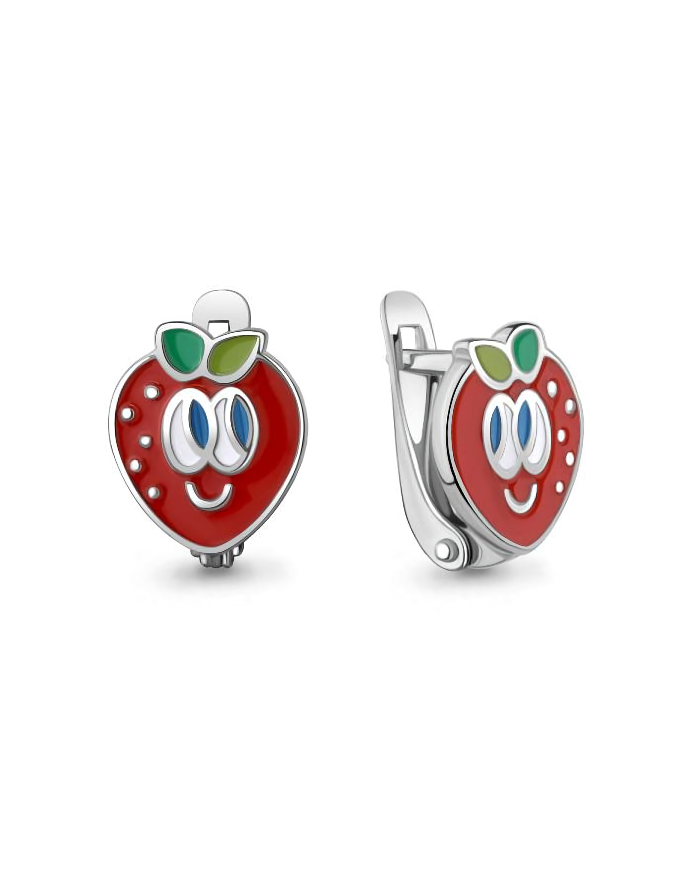 

Серьги из серебра TEO MAORI 834236.5, эмаль, 834236.5