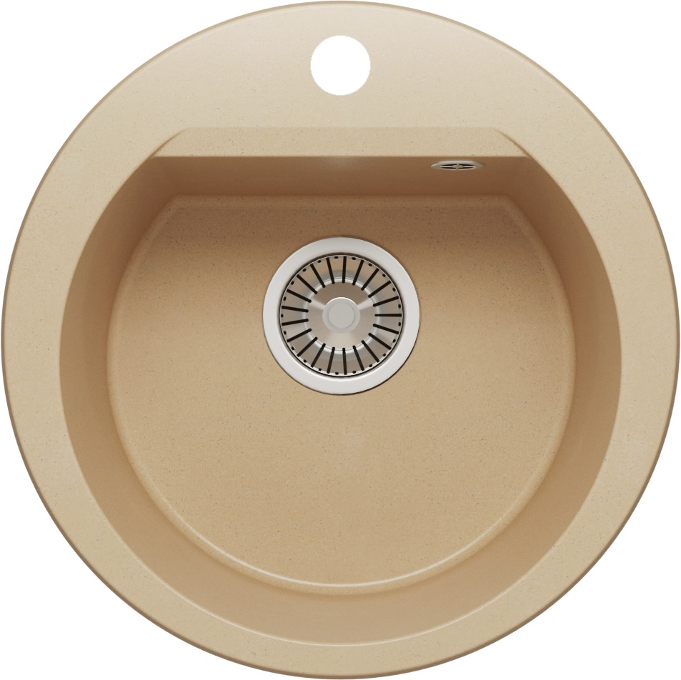 

Кухонная мойка Polygran ATOL-460 №27 Бежев, 460