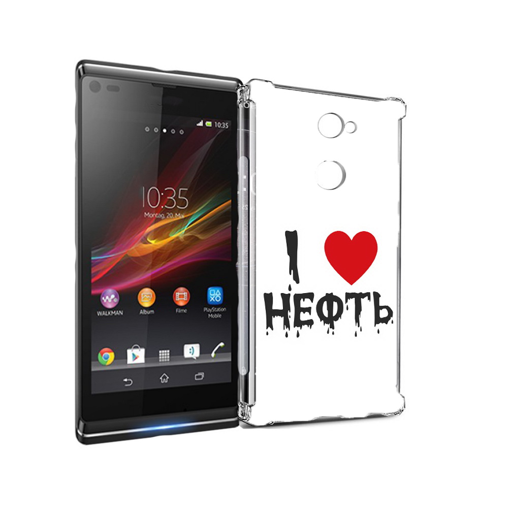 

Чехол MyPads Tocco для Sony Xperia L2 нефть (PT99662.233.522), Прозрачный, Tocco
