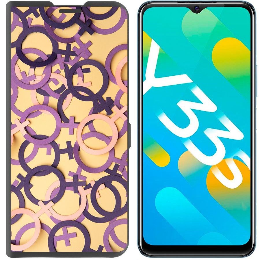 

Чехол-книжка Eco Book для Vivo Y33s Женское начало
