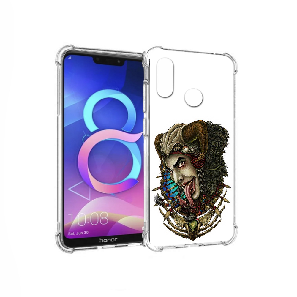 Чехол MyPads Tocco для Honor 8C длинный язык (PT121522.29.330)