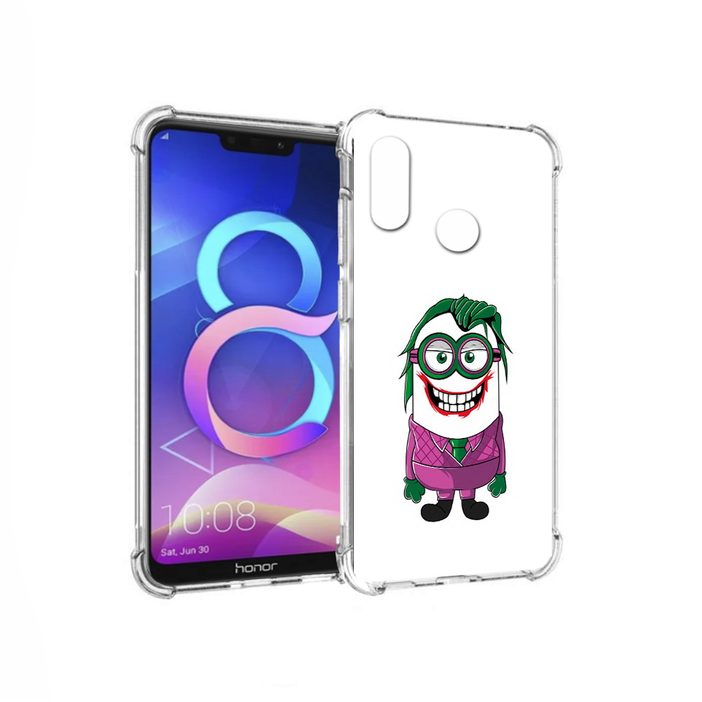 

Чехол MyPads Tocco для Honor 8C джокер миньон (PT121522.29.322), Прозрачный, Tocco