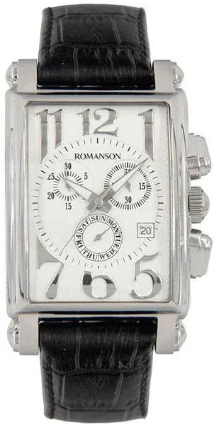 фото Наручные часы мужские romanson tl6599hmw(wh)