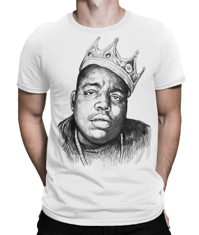 

Футболка мужская Dream Shirts The Notorious B.I.G. 556162222 белая XL, The Notorious B.I.G. 556162222