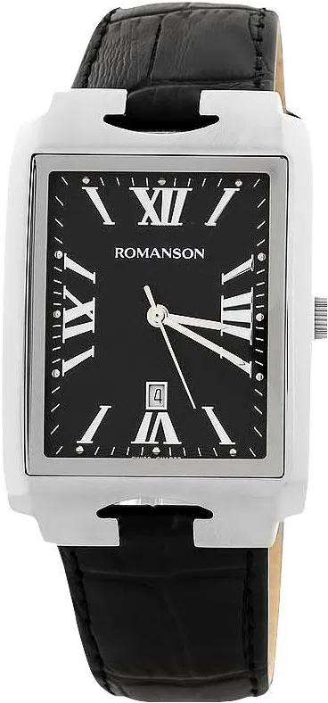 фото Наручные часы мужские romanson tl0186cxw(bk)