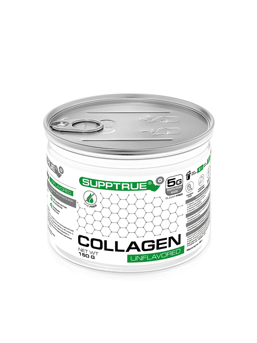 Коллаген Supptrue Collagen Unflavored 150g Banka