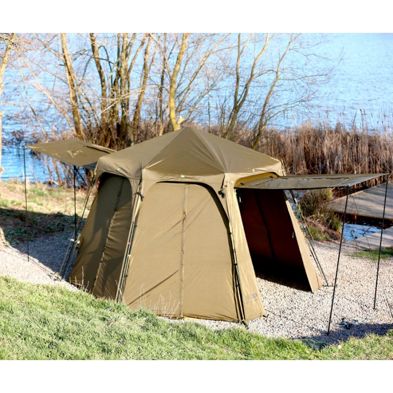 Шатер CARP PRO RAM XD Shelter 3+ Man Two Entrances 330х330х220см 5000мм