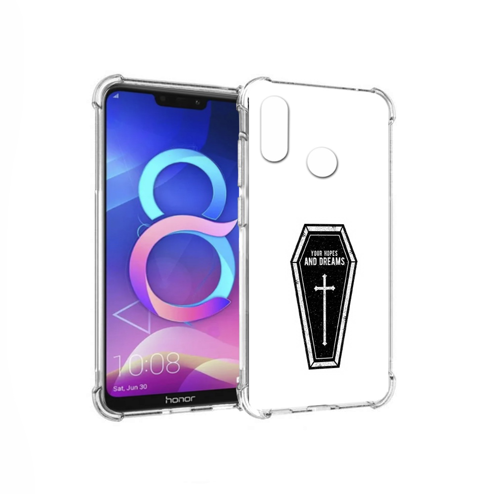 

Чехол MyPads Tocco для Honor 8C гроб с мечтами (PT121522.29.299), Прозрачный, Tocco