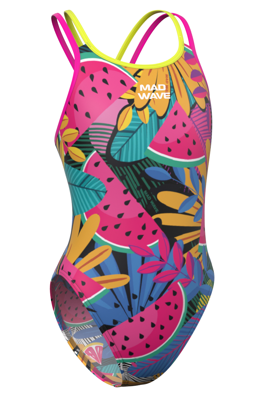 

Купальник слитный детский Mad Wave Crossback junior anti-chlor D5, разноцветный, 152, Crossback junior anti-chlor D5