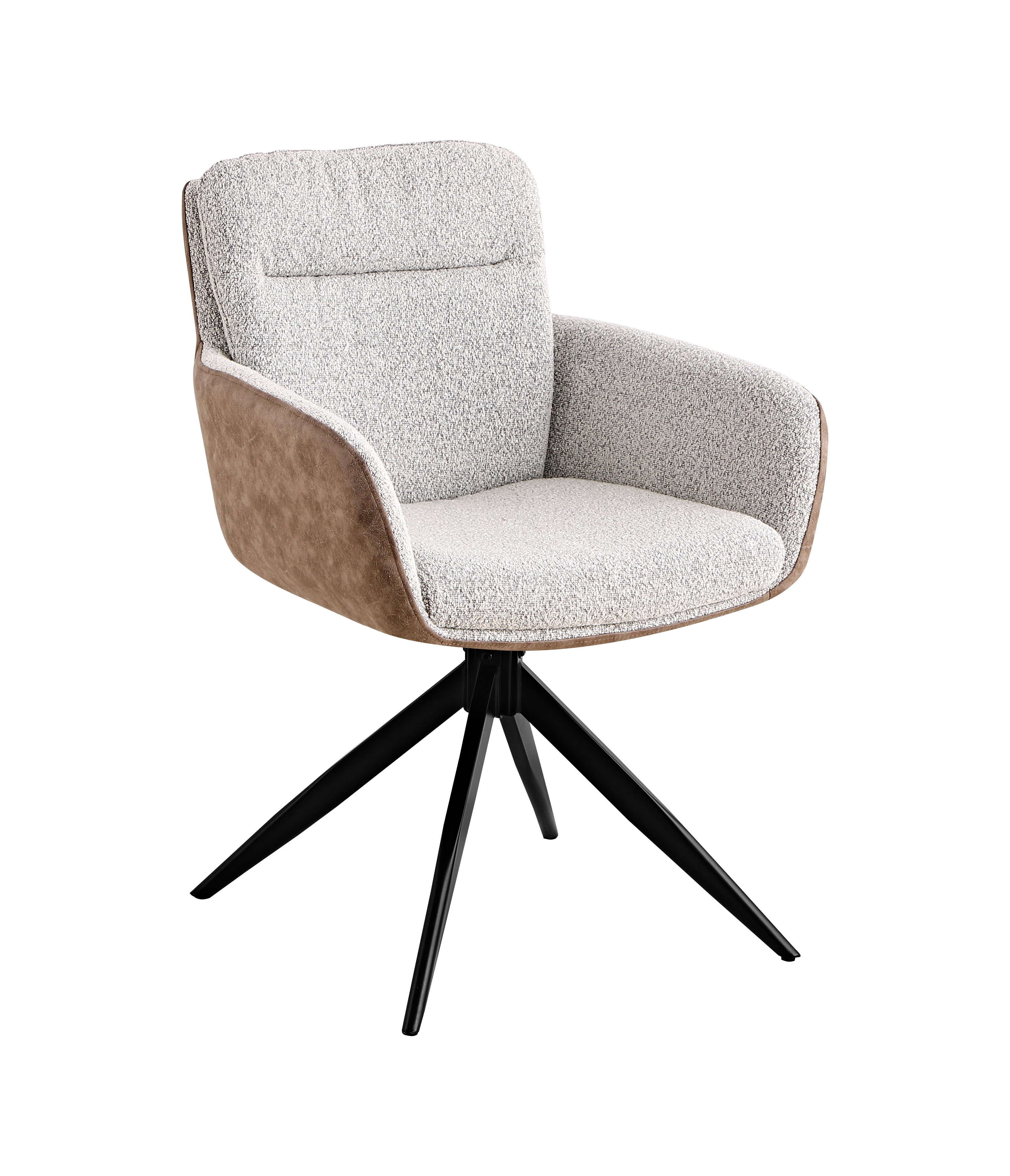 

Стул для кухни Stool Group Waldo светло-серый c бежевой экокожей, Waldo