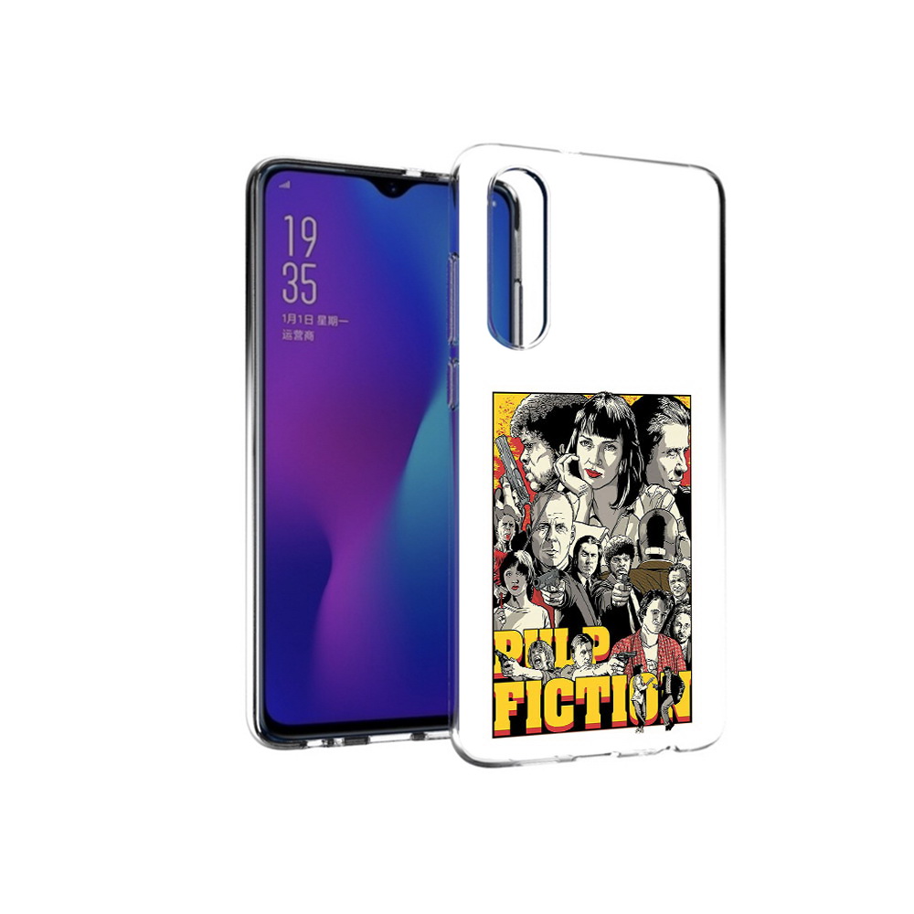 

Чехол MyPads Tocco для Huawei P30 комикс картинка, Прозрачный, Tocco