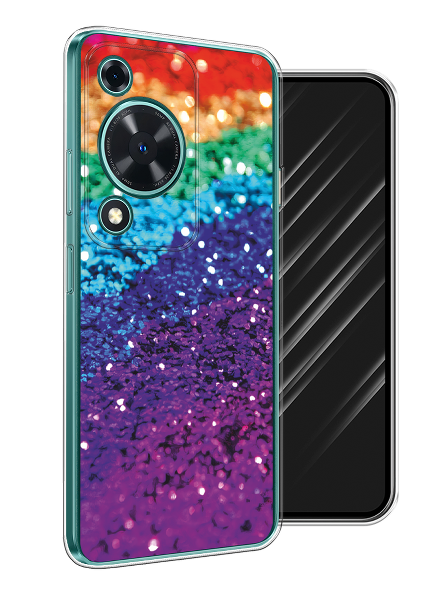 

Чехол Awog на Huawei Nova Y72 "Блестящая радуга рисунок", Разноцветный, 6123650-1