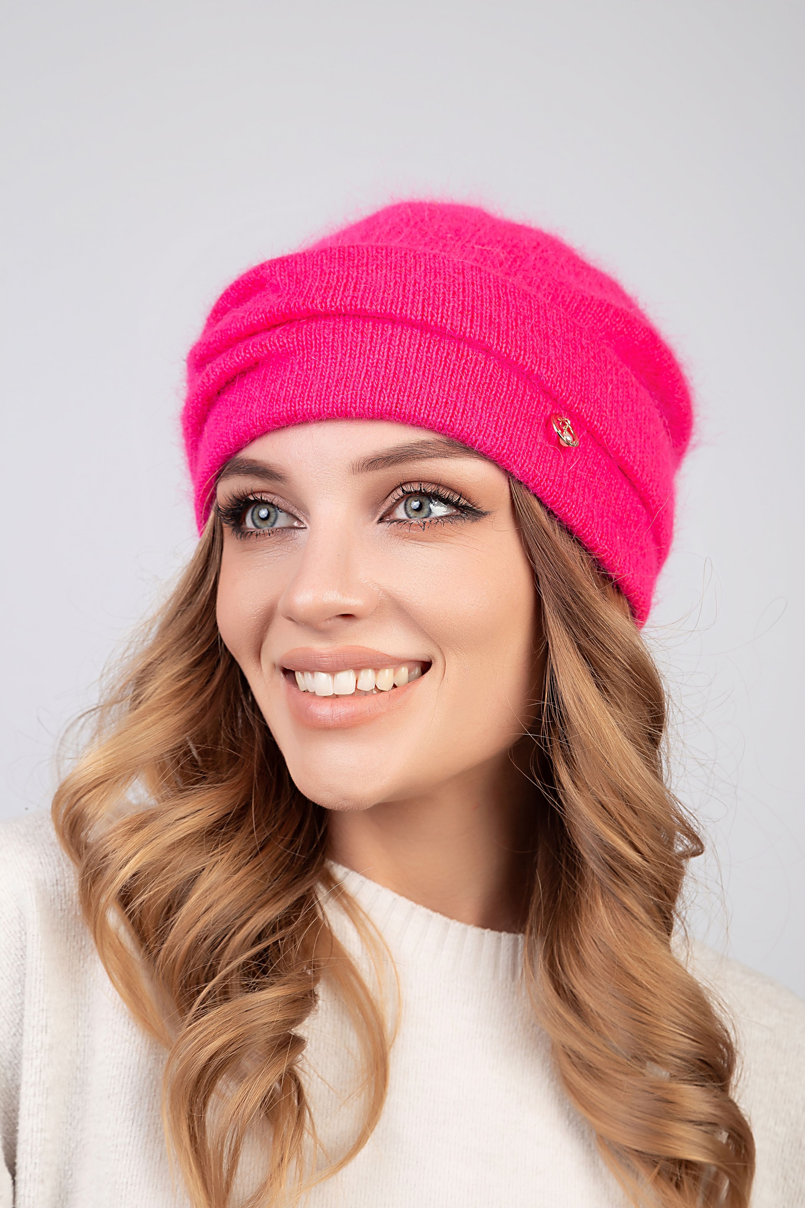 

Шапка женская Ferz 42663LD фуксия, р, Розовый, 42663LD