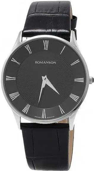 фото Наручные часы мужские romanson tl0389mw(bk)