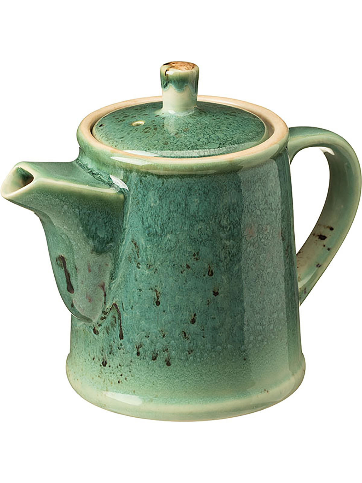 Чайник заварочный Борисовская Керамика Erboso Reattivo фарфоровый 500 мл зеленый