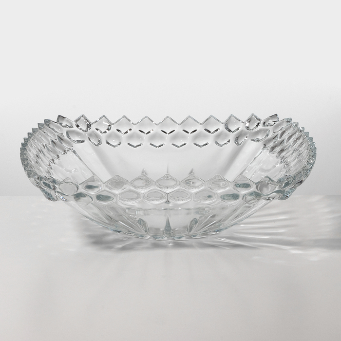 

Салатник Isfahan Glass Diplomat, стекло, 30.7 см, прозрачный, 1 шт, Diplomat