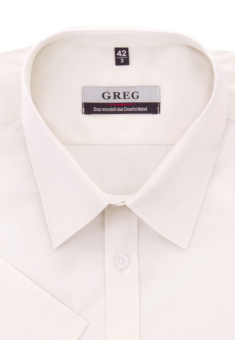 

Рубашка мужская Greg 01-00006922 бежевая 37, Бежевый, 01-00006922