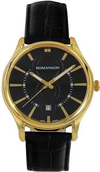 фото Наручные часы мужские romanson tl0392mg(bk)