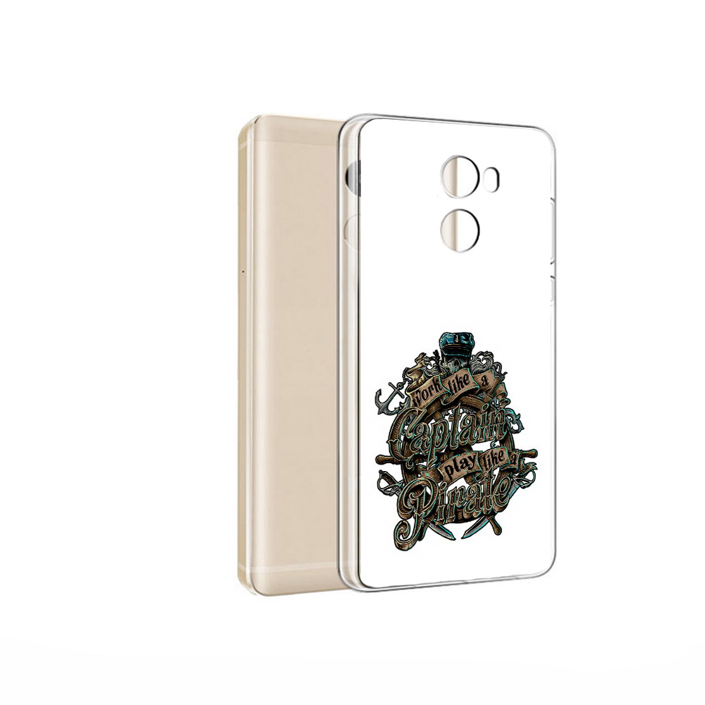 

Чехол MyPads Tocco для Xiaomi Redmi 4 Pro капитан пиратов (PT47305.303.385), Прозрачный, Tocco