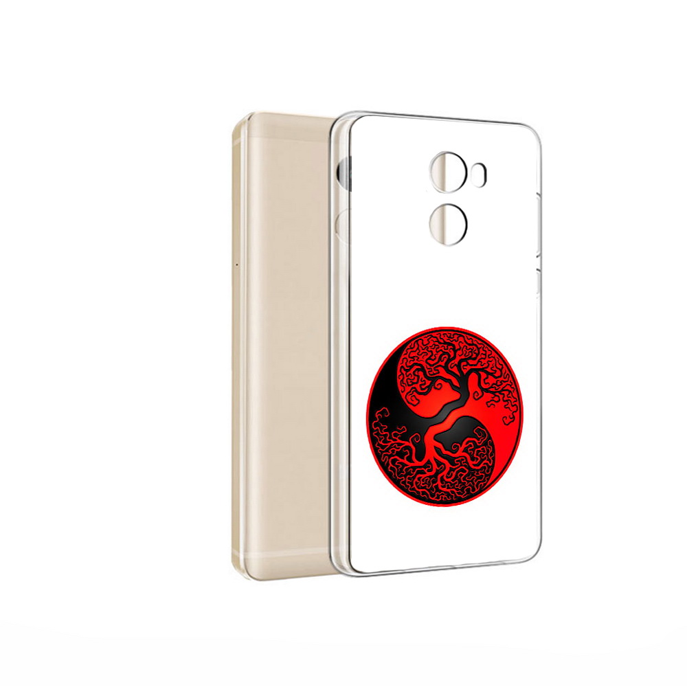 

Чехол MyPads Tocco для Xiaomi Redmi 4 Pro инь янь дерево (PT47305.303.379), Прозрачный, Tocco