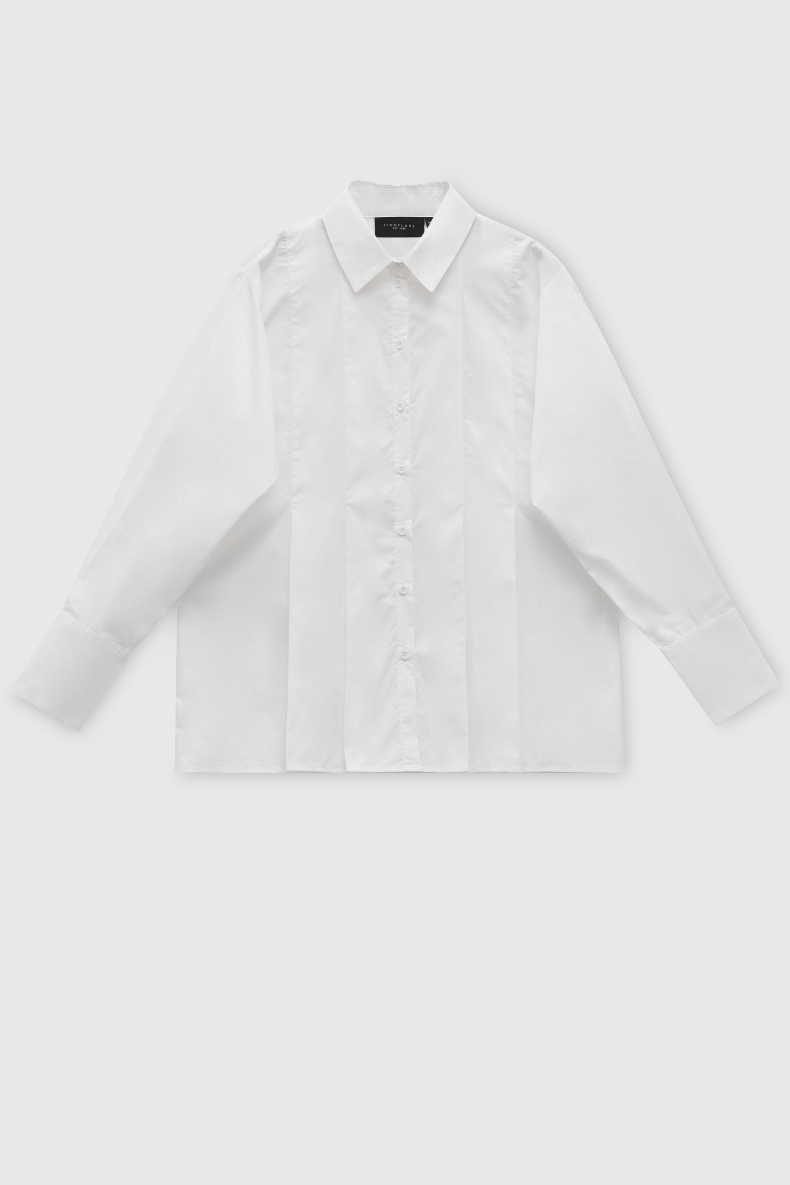 Рубашка женская Finn Flare FAD110246 белая XL