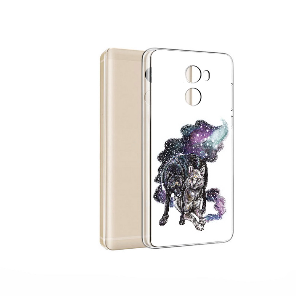 

Чехол MyPads Tocco для Xiaomi Redmi 4 Pro звездные волки (PT47305.303.352), Прозрачный, Tocco