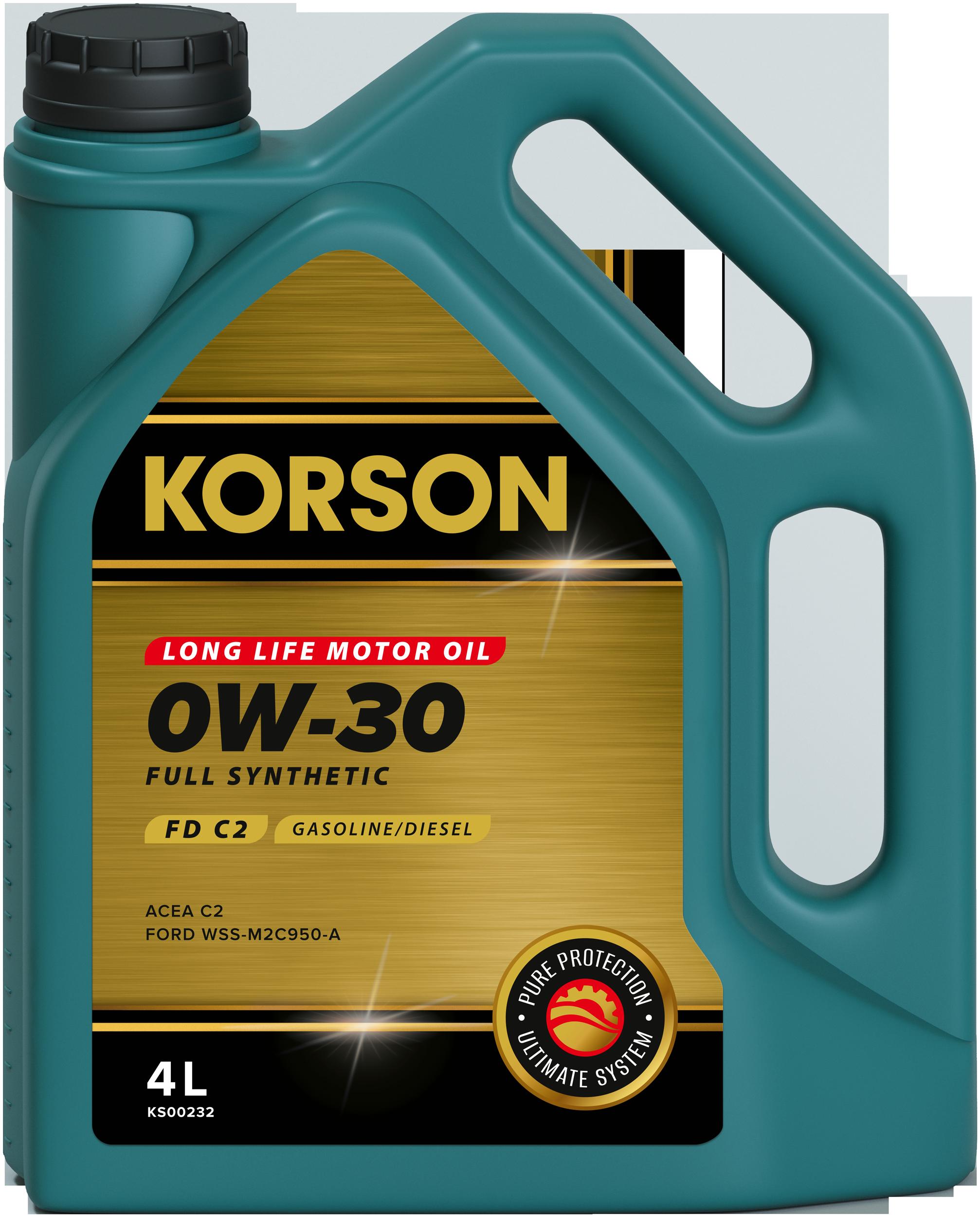 Full Synthetic 0W-30 Fd C2 4Л Korson ks00232