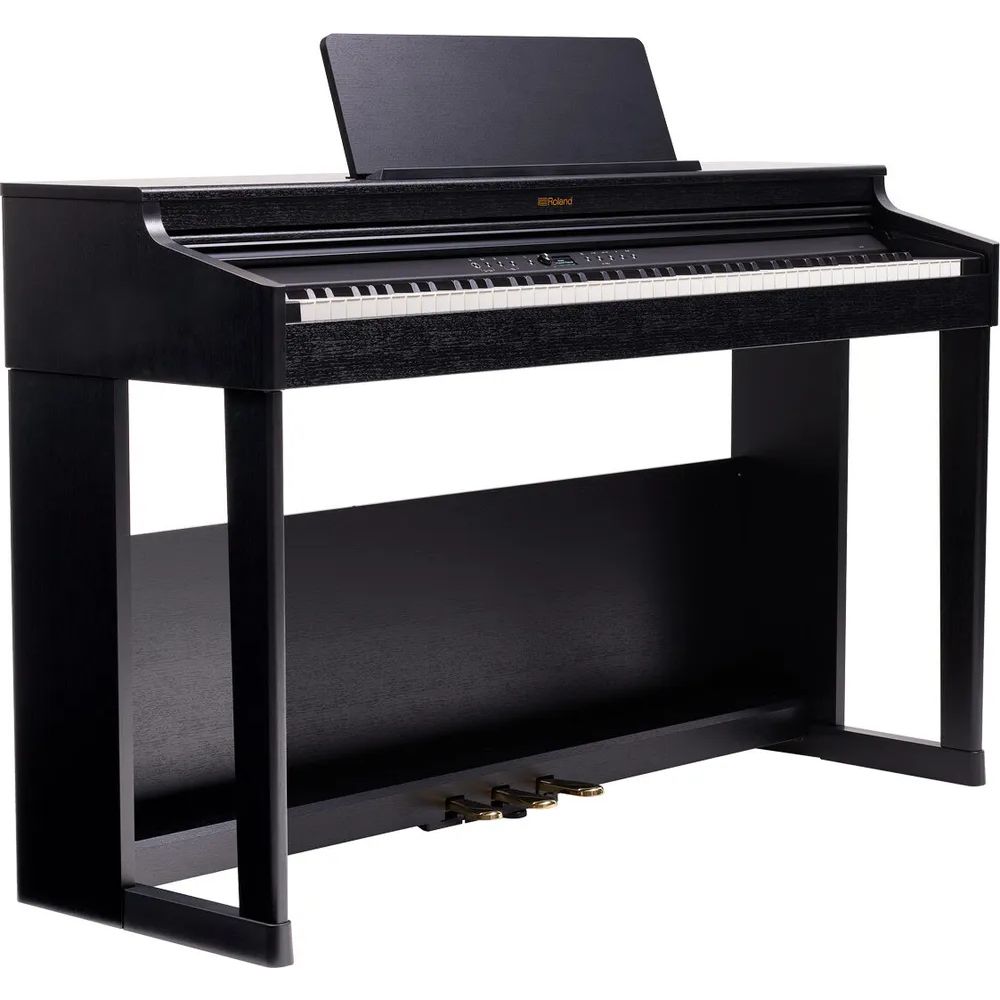 Цифровое пианино Roland RP701 CB, 88 клавиш, 256 полифония, 324 тембров, Bluetooth, USB