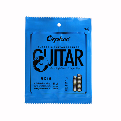 Струны для электрогитар Orphee RX-15