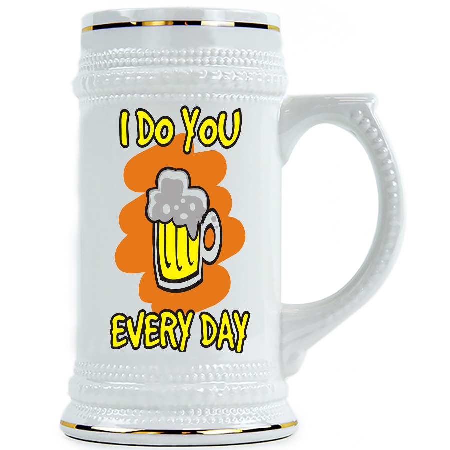 

Пивная Кружка DRABS I do you , beer every day