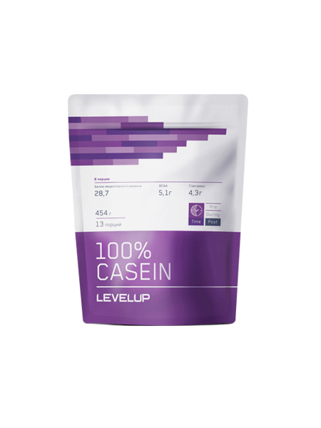 

LevelUp 100% Casein, 454 g (миндаль корица)